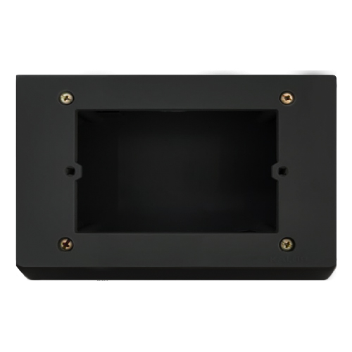 Caja para bastidor 10x5 IP40 negro